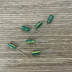 Tụ Hóa Vàng Xanh 10uF 63V 5*11mm